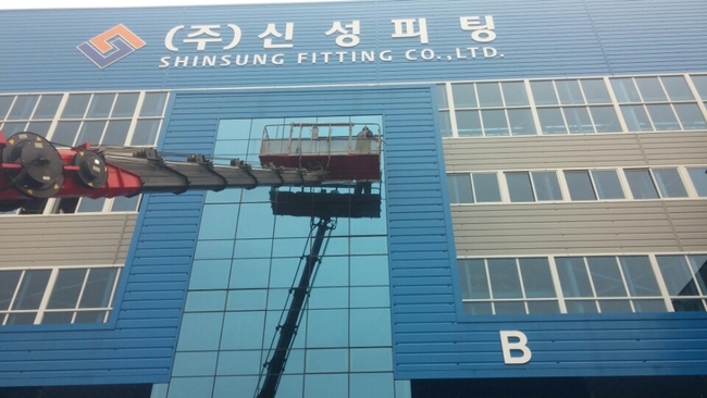 건물 외벽 청소2